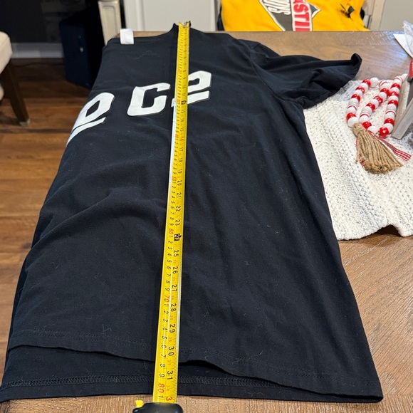 Bad Co. Black T-Shirt with Bold White Text - Picture 8 of 8